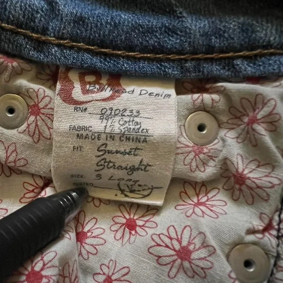 Vintage 90s Bullhead Lowrise Blue Women Jeans - Picture 3 of 7